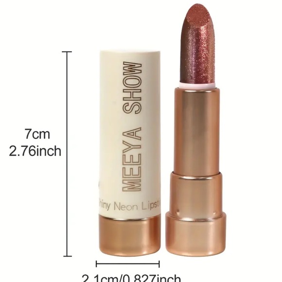 Peach Rose Gold Pearlescent Lipstick - Picture 4 of 4